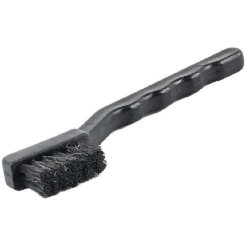 ESD Safe Tooth Brush Style Brush, Conductive Bristles, Polypropylene, 6in OAL